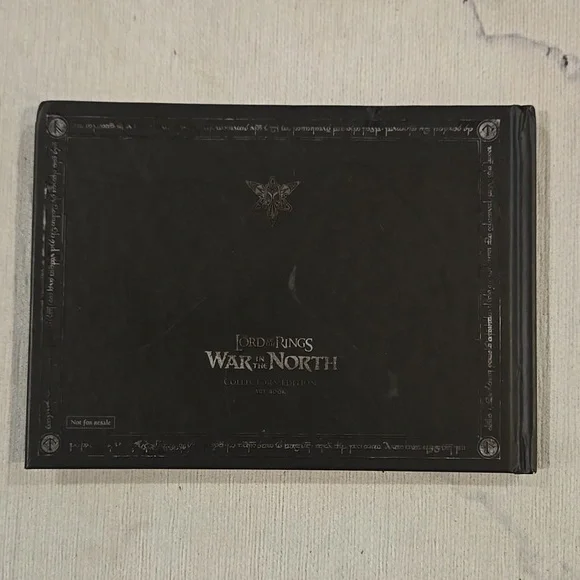 Lord If The Rings " War in the North" Art Book With DVD Never Used - Picture 7 of 9